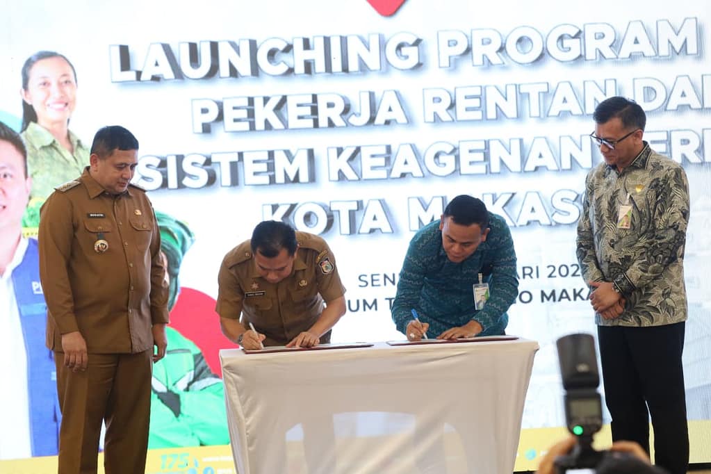 Dirut BPJS Apresiasi Pemkot Makassar Berjasa, JHT Pekerja Rentan Jadi Inspirasi Nasional