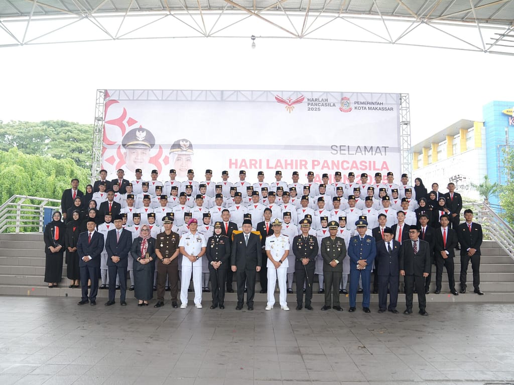 Peringati Hari Lahir Pancasila, Wali Kota Makassar Dorong Nilai Luhur Jadi Panduan Pembangunan