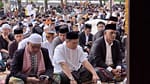 Sufriadi Arif sholat idul adha 1446 H di Lapangan Merdeka Sengkang, Sejumlah Tokoh Hadir