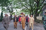 Urai Kemacetan dan Kembalikan Fungsi Depan GOR, PK5 di Jalan Pajjaiang Ditertibkan